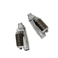 小学生铅笔机大号转笔钻笔刀转笔剥笔机刨笔刀削笔刀器铅笔自动优品卷笔刀多功能全进铅手动儿童手摇彩|替换刀架2个