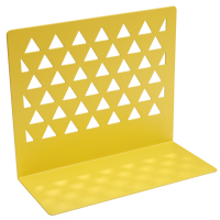 置物架书桌收纳书夹书本籍桌面折叠书架可伸缩书架学生书立架伸缩|升级加厚[柠檬黄2片]