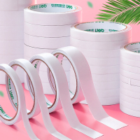 双面胶两面海绵超薄透明不留痕玻璃固定墙面布高粘度胶带泡沫胶带学生用手工diy儿童易撕贴