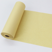 竹浆无格百米长卷元书纸半生熟宣纯长卷毛笔书画练习纸帘纹毛边纸|35cmx50米 帘纹毛边纸长卷