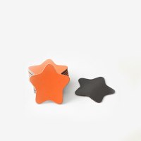 奖励磁贴奖励磁铁80片大号幼儿园冰箱贴笑脸磁贴磁性表扬宝宝儿童教具黑板小号星星星星|[小号星星2cm-80片]橙色=4包