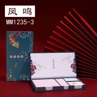 用能n次贴创意古风中盒装便利贴学生本留言记事可撕便签|凤鸣480张 1本便利贴