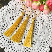 手工材料吊坠古风小苏穗子饰品挂饰中书签diy绳小吊穗|黄色苏30条