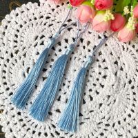 手工材料吊坠古风小苏穗子饰品挂饰中书签diy绳小吊穗|浅蓝苏30条