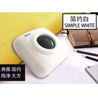 小型打印机套学生便携式套套热敏纸便宜打印机彩色套|白色硅胶套 P1/P1S用