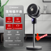 美国空气循环扇家用落地直流电风扇摇头立式涡轮台式电扇F3|冷光灰[直流3D立体送风]