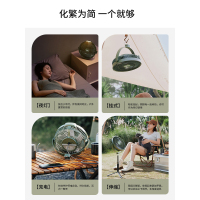 电风扇家用电扇夜灯落地扇随身便捷式充电吊扇台式驱蚊T5|顺丰速运