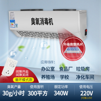 壁挂式智能臭氧发生器消毒机垃圾房除臭食品厂杀菌设备空气净化器H7|30g机械循环定时升级款