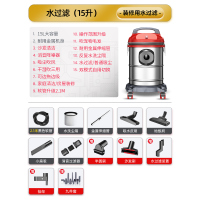 吸尘器家用大吸力强力大功率小型超装修工业式车用吸尘机Z1|迷你黑-水过滤