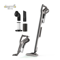 德尔玛dx700小型家用立式吸尘器手持吸尘机适用强力大功率除螨机P6|德尔玛吸尘器DX700S