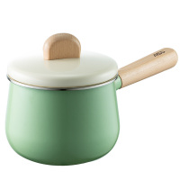 爱仕达 奶锅 14cm洛歌沙搪瓷煮奶锅明火专用-G