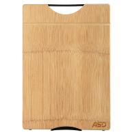 [新品]菜板宿舍家用切水果骨头砧板大砧板整竹可立加厚 深卡其布色