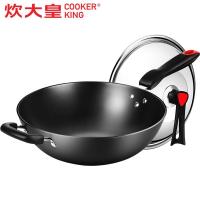 [新品]炊大皇(COOKER KING)炒锅C34D2传世(精装)不锈铸铁炒锅厨具锅具34cm匠心 34cm手铸铁锅炒锅