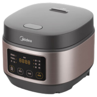 美的(Midea)电饭煲MB-AFB3061R电饭锅家用多功能快速煲汤煮粥柴火饭3L焖香黑晶聚能内胆预约智能