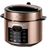 美的(Midea)电压力锅5L双胆家用高压电饭锅 全自动智能预约煲汤开盖煮小米粥MY-YL50Q3-451电饭煲4-6人