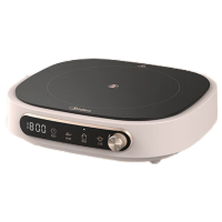 美的(Midea)电磁炉电陶炉电池炉家用围炉煮茶火锅炉2200W大火力炒菜蒸煮烧水煮茶器不挑锅MC-HW22W3-003