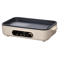 苏泊尔(SUPOR)烤肉锅电烤盘 家用电烧烤炉电烤炉多功能锅烤串烤肉一体不沾烤串机可拆3-6人用 GJ3723P805