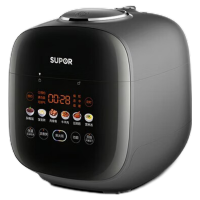 苏泊尔(SUPOR)电压力锅SY-23FC39Q家用高压锅双球釜内胆2.3L电压力煲彩屏控制智能预约压力锅[开盖收汁]