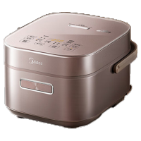美的(Midea)赤炎炭火电饭煲电饭锅家用4L立体IH电磁加热一键双层快速煮钛金鼎釜智能电饭煲MB-CFB4089H