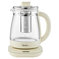 美的(Midea)养生壶YSNC1501Pro全自动煮茶壶花茶壶 316L母婴材质12h恒温11档控温1.5L电热水壶
