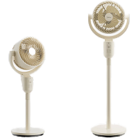 美的(Midea)空气循环扇 电风扇家用立式遥控落地扇涡轮换气扇循环对流3D摇头电扇轻音低噪大风力风扇 GAI24FC