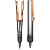 戴森(DYSON)Airstrait HT01 吹风直发器 干发直发二合一 利用气流轻松造型 吹风机 直板夹 镍铜色