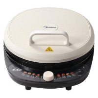 美的(Midea)电饼铛 电饼档 家用双面加热煎烤机烙饼专用锅 加大加深三明治机早餐机大尺寸烤肉抗菌电煎锅