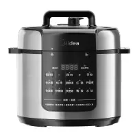 美的(Midea)电压力锅MY-E6126 6L家用2-10人全自动智能预约电饭煲大屏双胆电饭锅 开盖火锅高压锅