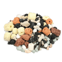 鱼缸滤材陶瓷环细菌屋麦饭石玻璃环水族箱过滤器鱼池混合过滤材料