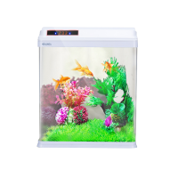鱼缸水族箱生态鱼缸小型鱼缸迷你水族箱玻璃金鱼缸创意造景鱼缸