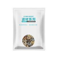 鱼缸过滤材料陶瓷环细菌屋生化石英球净水石纳米滤材