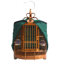 画眉鸟笼大号八哥鹩哥贵州改里手工老竹全套名家川笼广式专用鸟笼