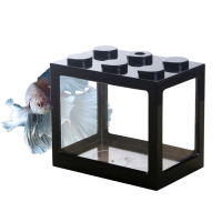 斗鱼缸鱼缸小型迷你免换水创意生态亚克力金鱼缸小型桌面懒人鱼缸