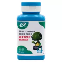 龟粮乌龟饲料幼龟开口粮巴西龟鳄龟观赏龟小乌龟专用粮红虫干