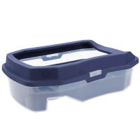 乌龟缸别墅大型小鱼缸家用塑料巴西龟水陆养龟专用缸造景双层龟盆