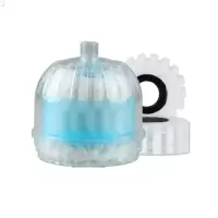 JX-01水妖精小型鱼缸圆形鱼缸氧气泵过滤器内置打氧泵增氧泵