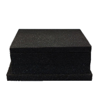 水族过滤材料生化鱼缸碳化棉过滤棉高密度净化加厚培菌棉过滤器棉