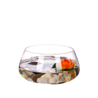 金鱼缸玻璃小型创意生态圆形大号乌龟缸迷你造景培装饰办公室桌面