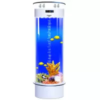 鱼缸客厅小型圆柱亚克力水族箱家用生态免换水立式智能落地金鱼缸