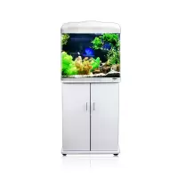 鱼缸 底柜水族箱小型客厅底柜家用超白缸底座鱼缸桌面定做柜
