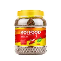 锦鲤鱼饲料小颗粒观赏鱼鱼食通用专用增色鱼粮上浮淡水鱼金鱼粮食