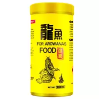 龙鱼专用红龙银龙雪金增体大颗粒鱼食通用热带上浮增色饲料鱼粮鱼