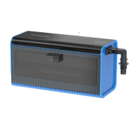 滴流盒过滤盒鱼缸过滤器上滤抽屉式滴流盒小型免换水可壁挂