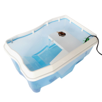 造景盒乌龟缸养饲养带晒台鱼缸盆专用缸巴西别墅宠物龟箱家用大型