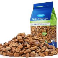 鱼缸石子 木纹石子 鱼缸铺底石头鱼缸装饰底砂小石头彩石子花纹石