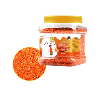 宠物零食胡萝卜粒400ml仓鼠兔子龙猫豚鼠粮食饲料食物用品