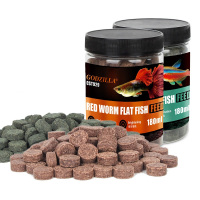 小型鱼贴片鱼食孔雀鱼饲料热带鱼红绿灯科凤尾斗鱼幼鱼苗粮食颗粒