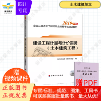 备考2020 四川省专用 2019二级造价工程师教材 建设工程计量与计价实务 基础知识 四川省造价