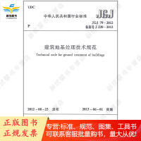 建筑地基处理技术规范 JGJ79-2012
