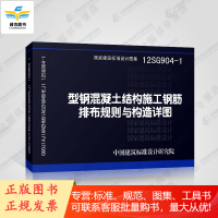 12SG904-1 型钢混凝土结构施工钢筋排布规则与构造详图